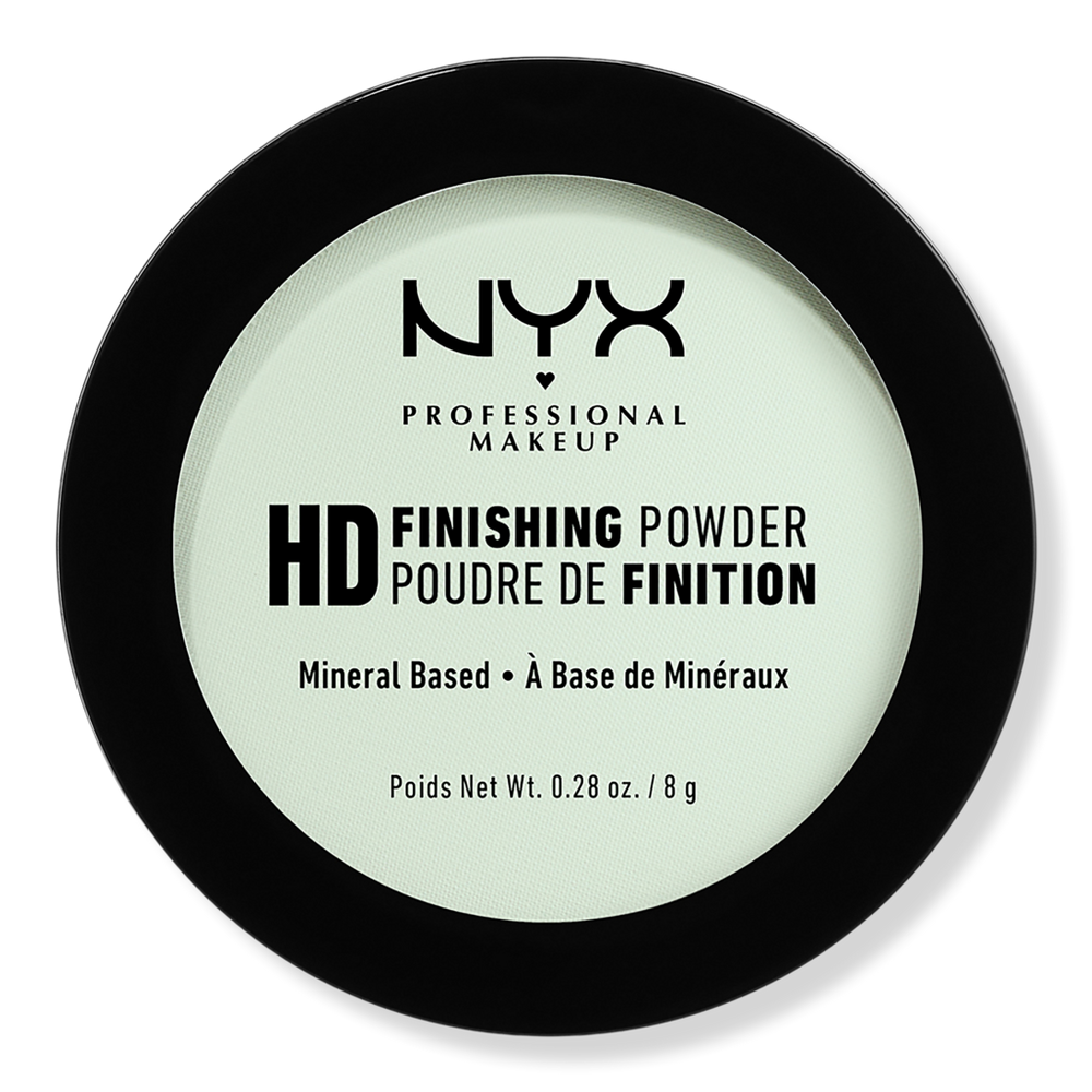 Nyx Professional Makeup Hd Finishing Powder Pressed Setting Powder - Mint Green