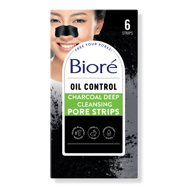 18 ct Oil Control Charcoal Deep Cleansing Pore Strips - Bioré