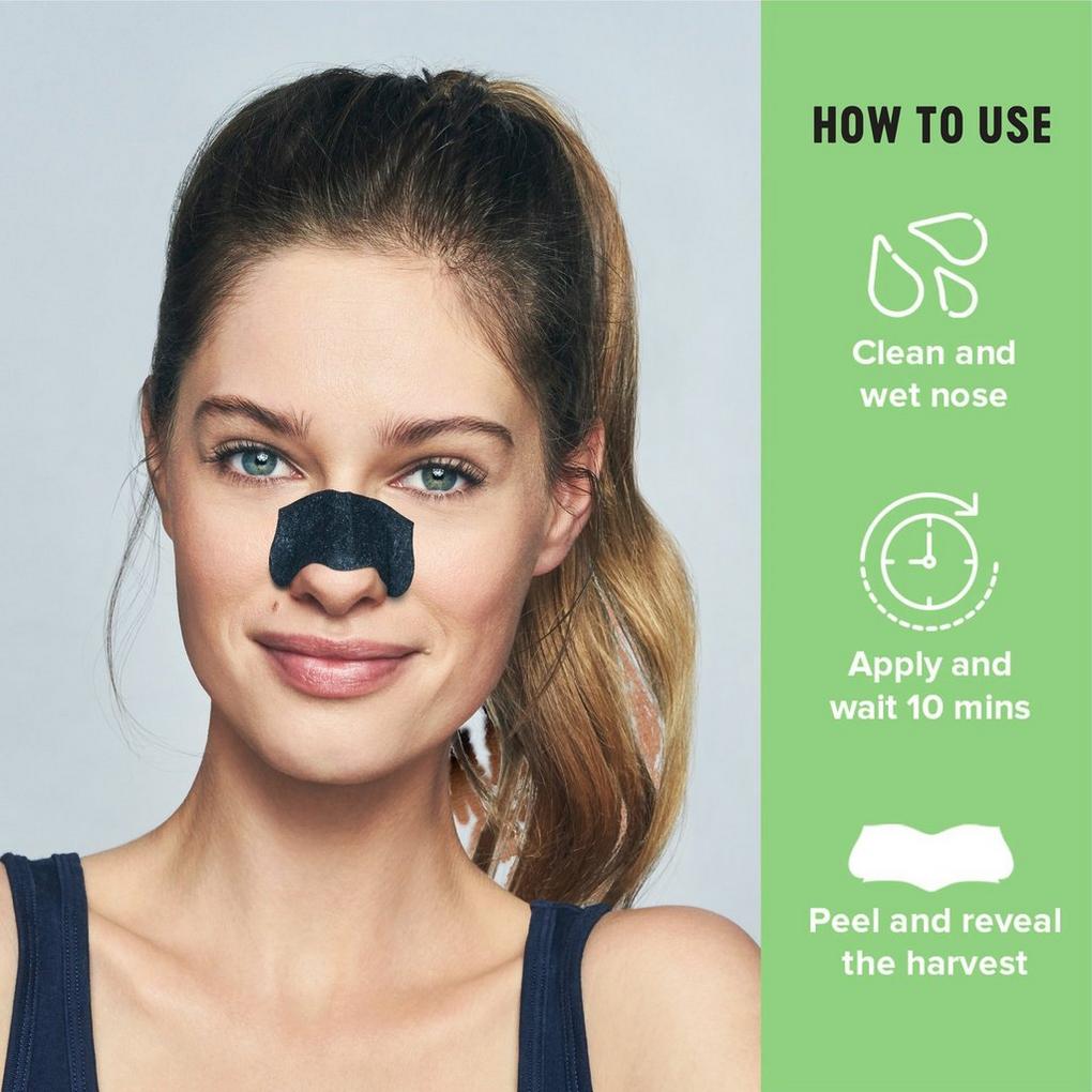 Biore charcoal store pore strips