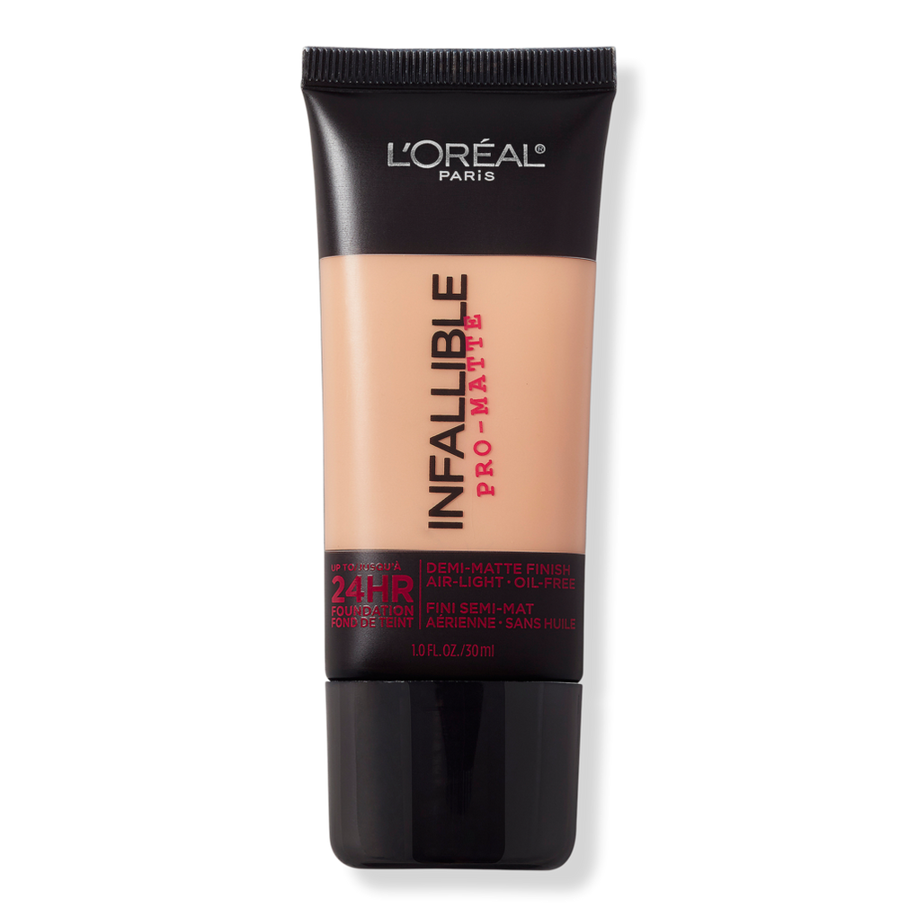 L'Oreal Paris Infallible 24 Hour Fresh Wear Foundation, Lightweight, Sienna