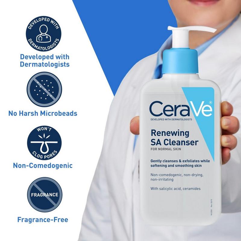 CeraVe - 16.0 oz Renewing SA Cleanser | Ulta Beauty