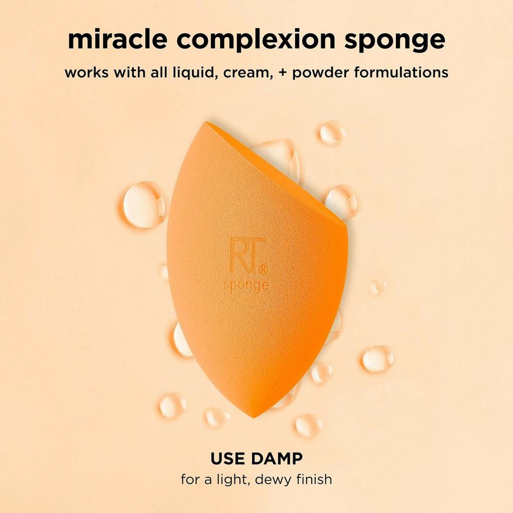 Complexion Sponge Trio, 3-Piece Makeup Sponge Set