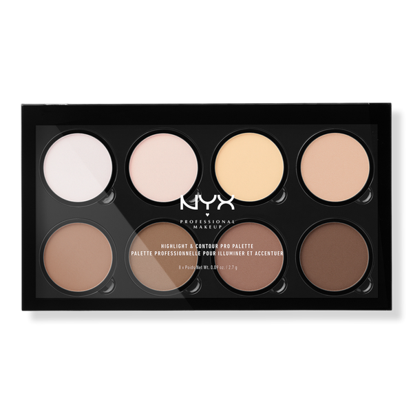 NYX Professional Makeup Highlight & Contour Pro Face Palette #1