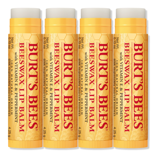 Burt's Bees 100% Natural Moisturizing Lip Balm with Beeswax