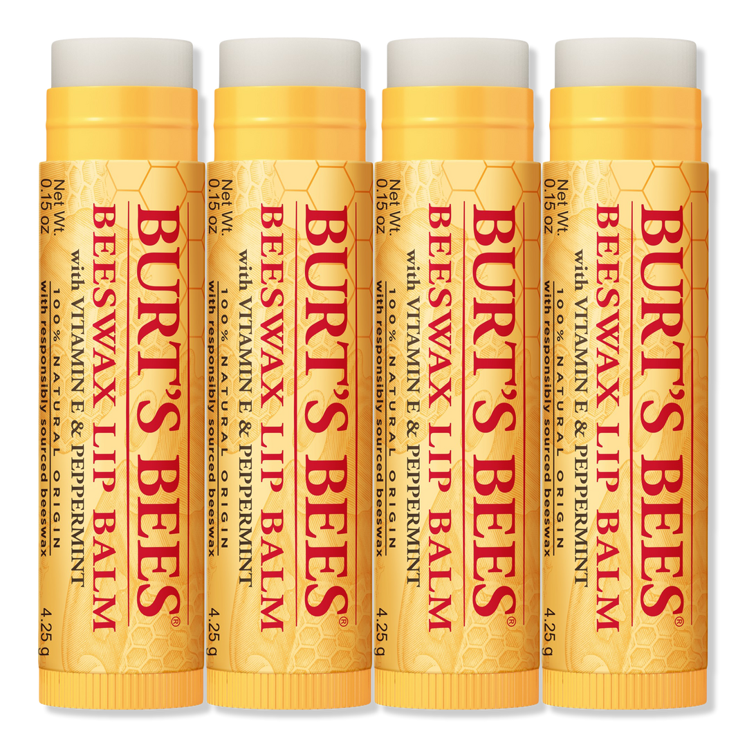 Burt's Bees Beeswax Lip Balm 4-Pack #1