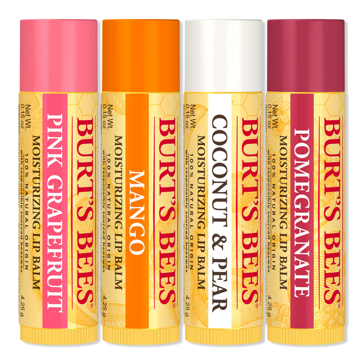 Burt's Bees Superfruit Lip Balm 4Pack 1