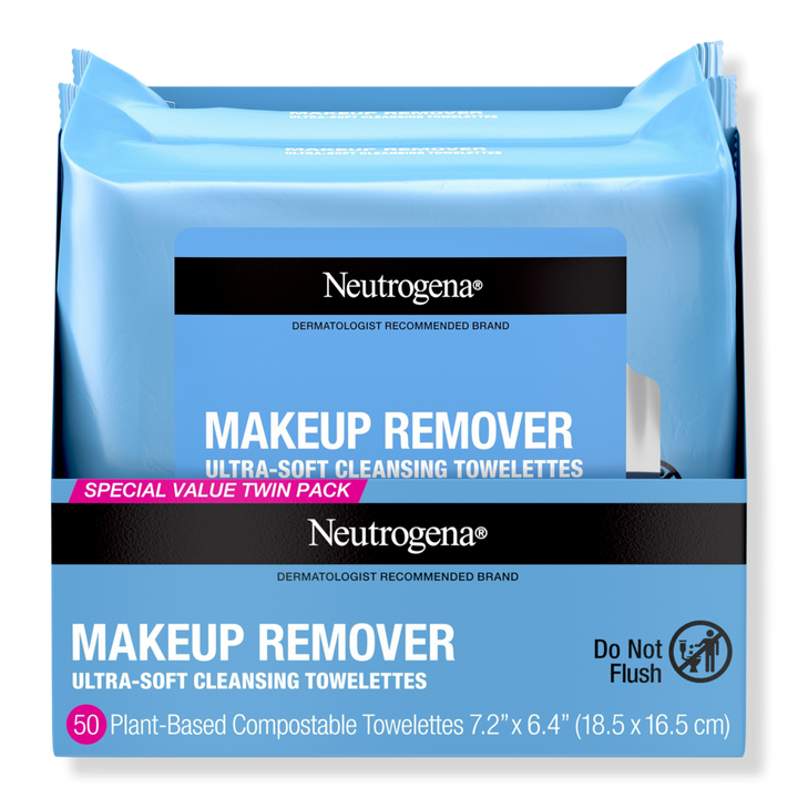 Neutrogena Makeup Remover Cleansing Towelettes, Twin Pack #1