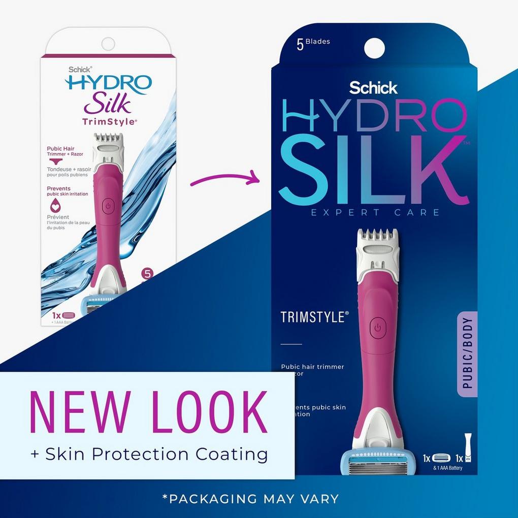 Schick Hydro Razor, Sensitive, 3 Blades, Slim Head, Value Pack