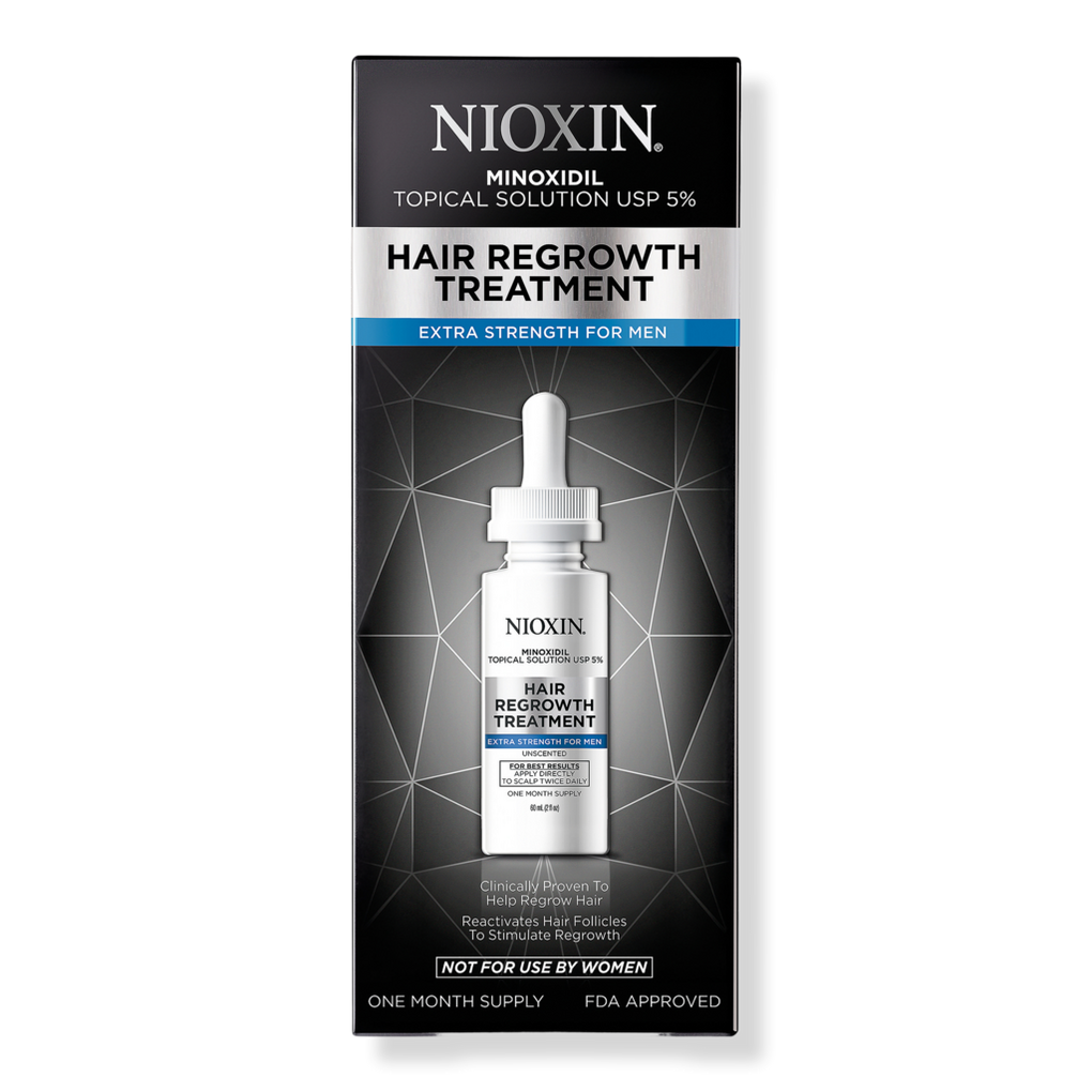 5% Minoxidil Hair Regrowth For Men - Nioxin | Ulta Beauty