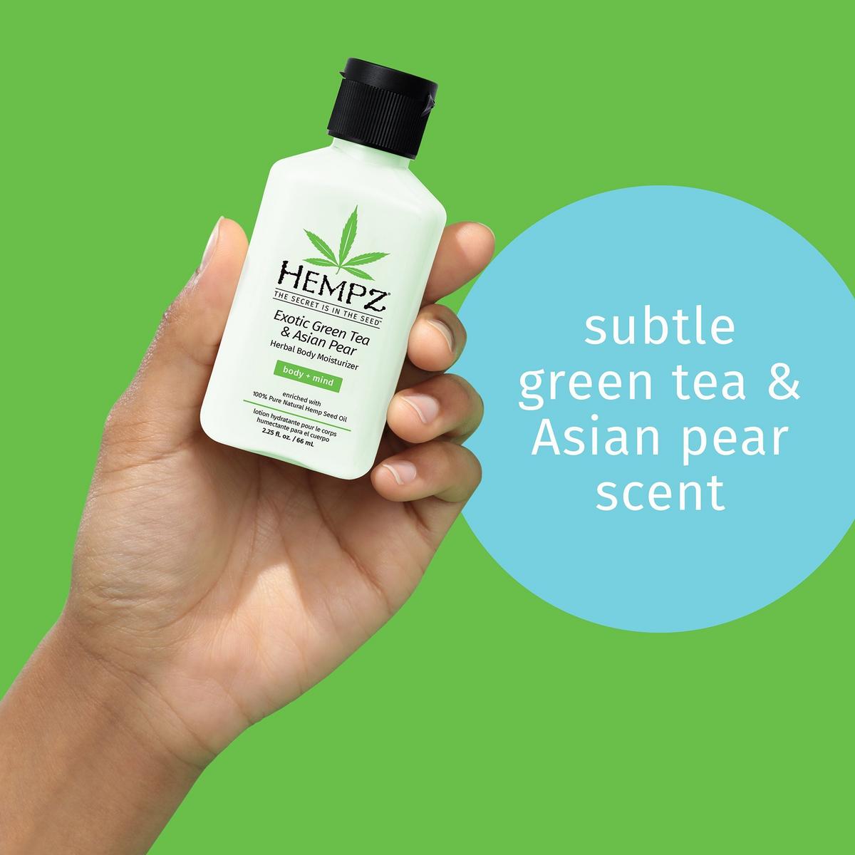 Exotic Green Tea & Asian Pear Herbal Body Moisturizer