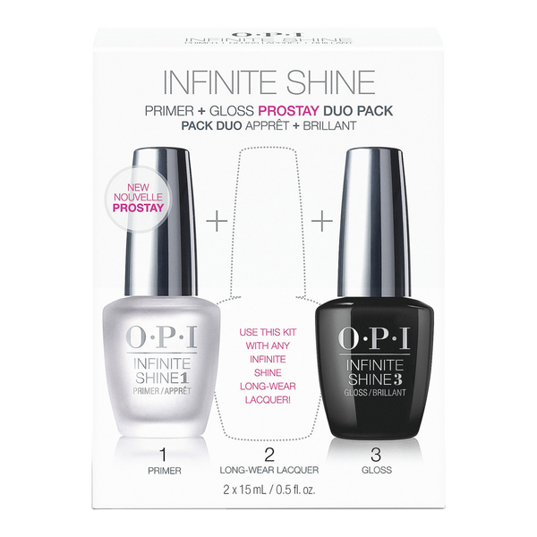 OPI Infinite Shine Long Wear Nail Polish Base Coat & Top Coat Duo #7