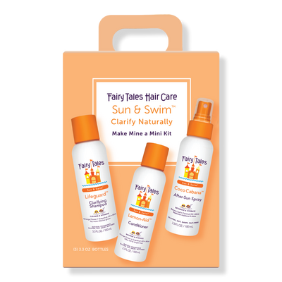 Fairy Tales Swim Shampoo, Conditioner & Spray Travel Pack-3pk