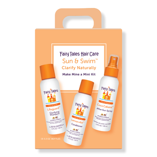 Fairy Tales Sun & Swim Shampoo, Conditioner, and Spray Travel Kit