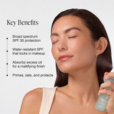 Makeup Setting Spray Organic Sunscreen SPF 30