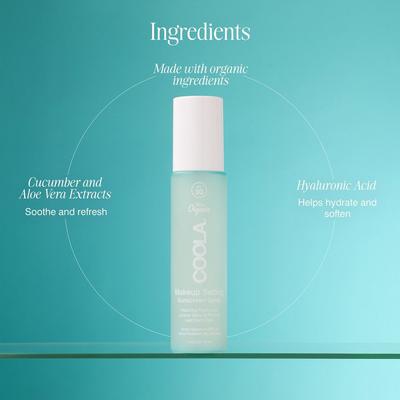 Makeup Setting Spray Organic Sunscreen SPF 30