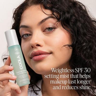 Makeup Setting Spray Organic Sunscreen SPF 30