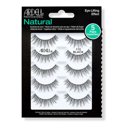 Ardell Natural #110 Black False Eyelashes Multipack