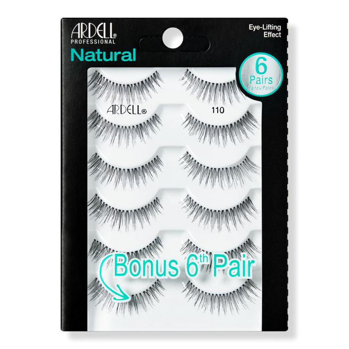 Natural 110 Black False Eyelashes Multipack Ardell Ulta Beauty