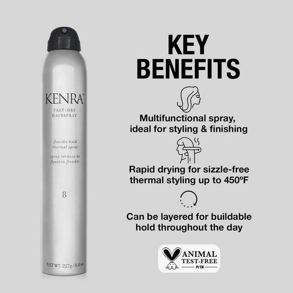 Kenra Professional Fast-Dry Hairspray 8 #2