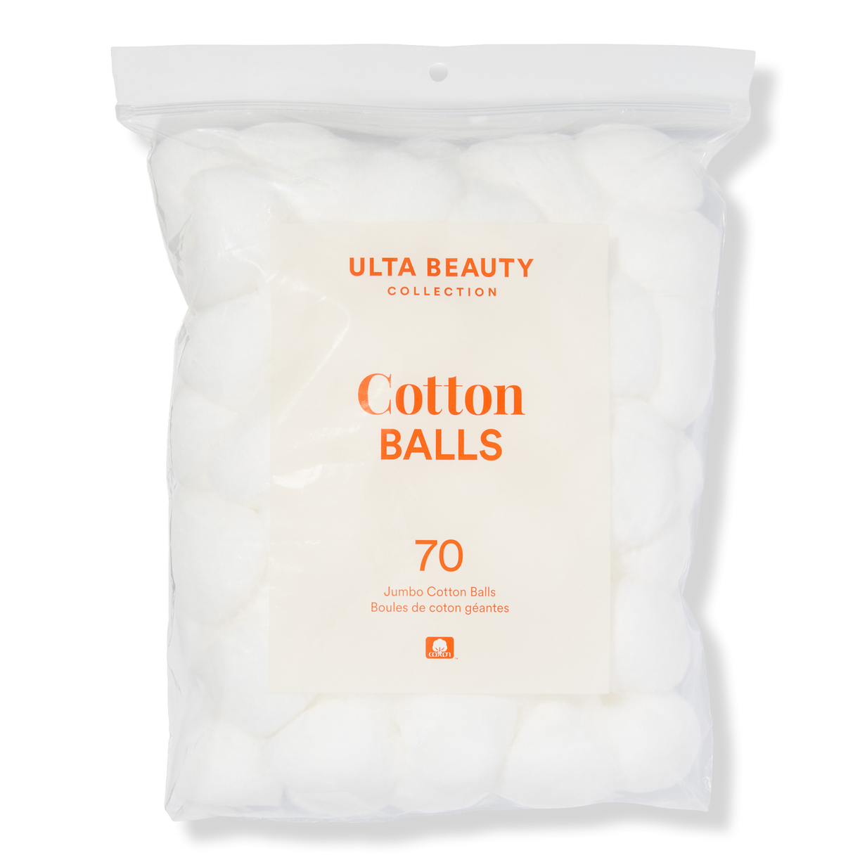 Natural Cotton Balls Cotton Swabs For Nail & Make-Up Removal - 50 Cotton  Balls In One Pack