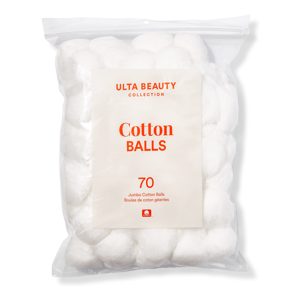 Natural Cotton Balls Cotton Swabs For Nail & Make-Up Removal - 50 Cotton  Balls In One Pack