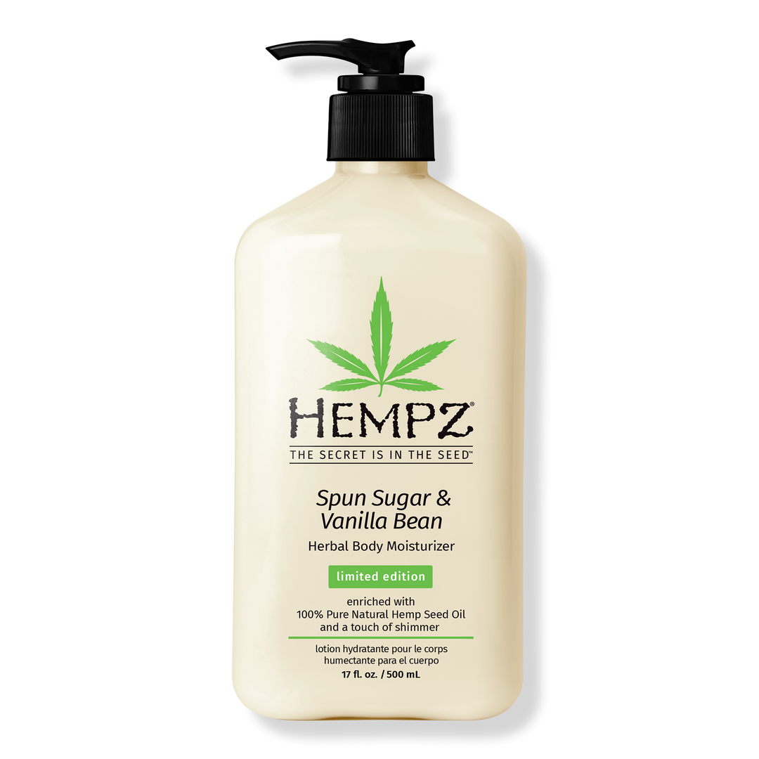Hempz Limited Edition Spun Sugar & Vanilla Bean Herbal Body Moisturizer #1