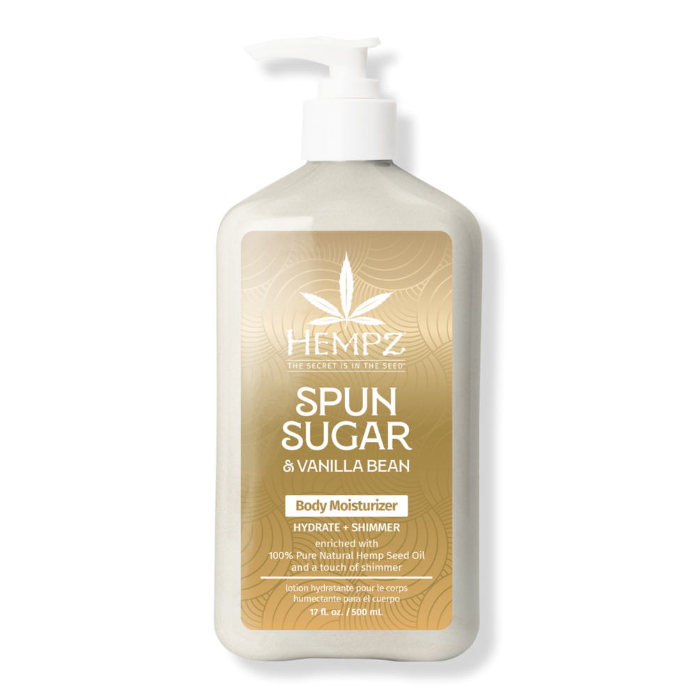 Hempz Spun Sugar & Vanilla Bean Herbal Body Moisturizer - 17.0 oz