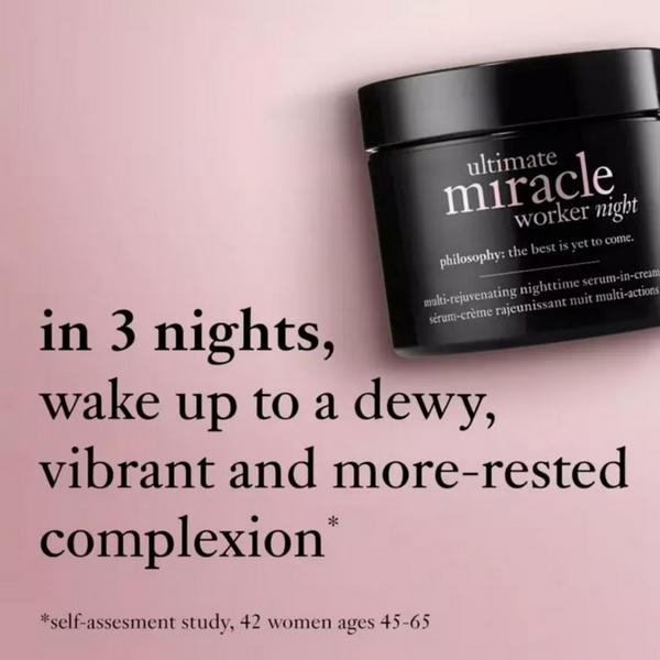 Philosophy Ultimate Miracle Worker Nighttime Serum-in-Cream with Retinol & Ahas #4