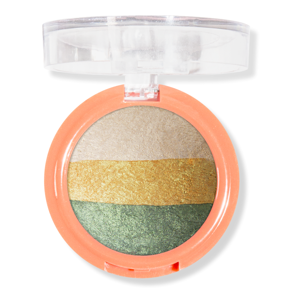 J.cat Beauty Triple Crown Baked Eyeshadow - Green Tea Frappe