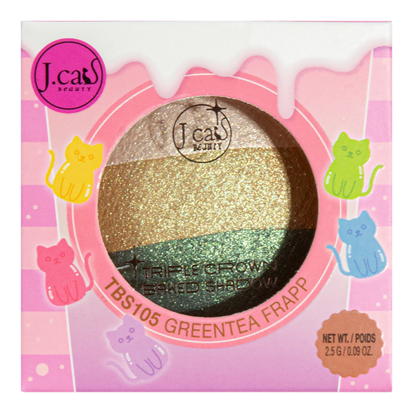 J.Cat Beauty Triple Crown Baked Eyeshadow #2