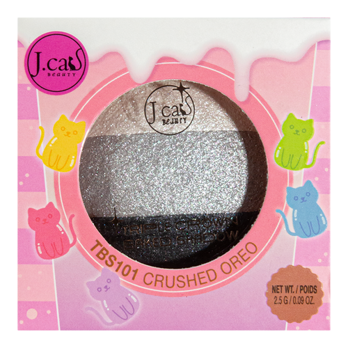 J.Cat Beauty - Raspberry Smoothie Triple Crown Baked Eyeshadow