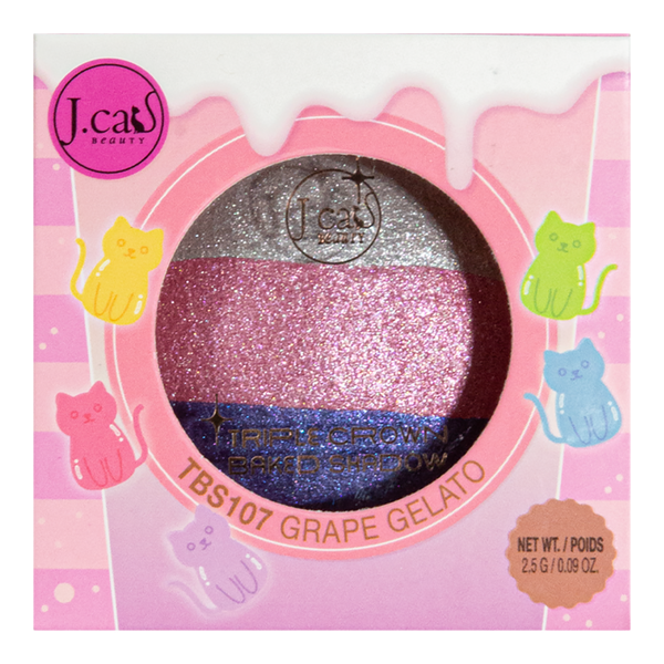 J.Cat Beauty Triple Crown Baked Eyeshadow #2
