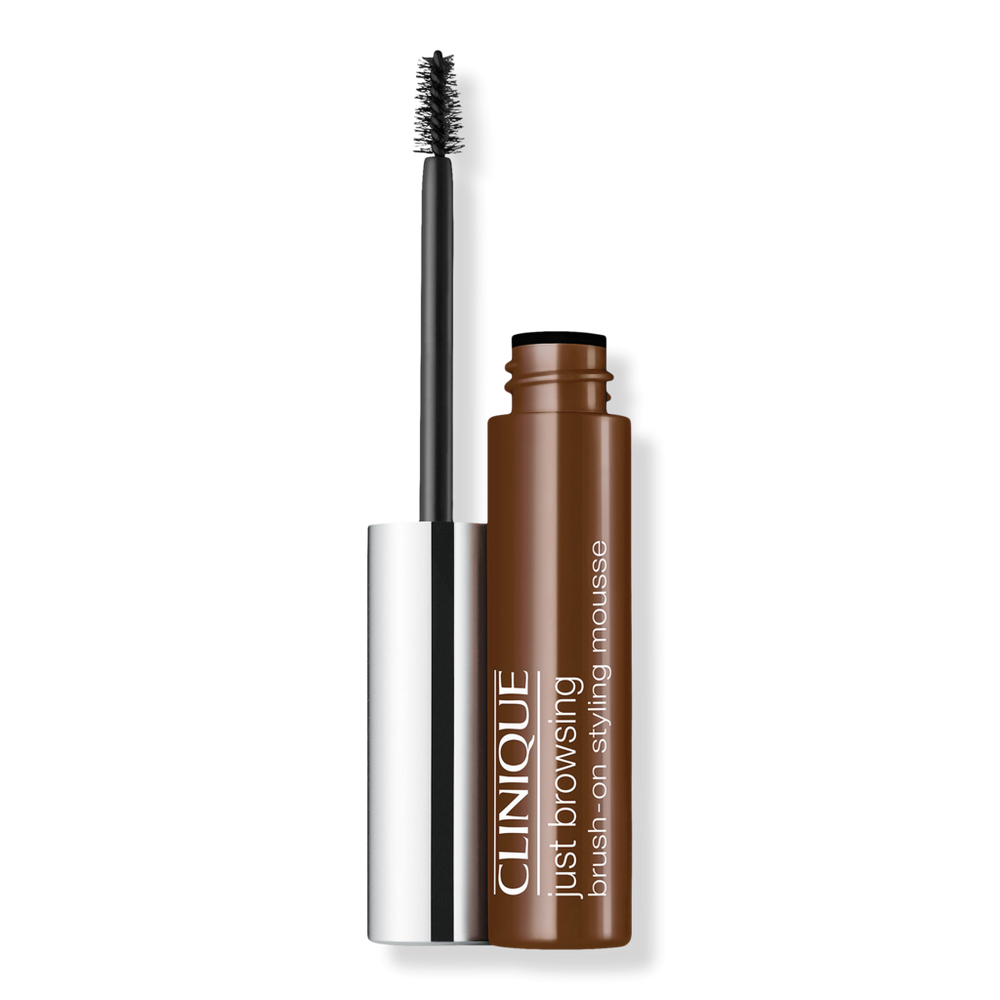 Clinique Deep Brown Just Browsing Brush-on Styling Mousse In Brown