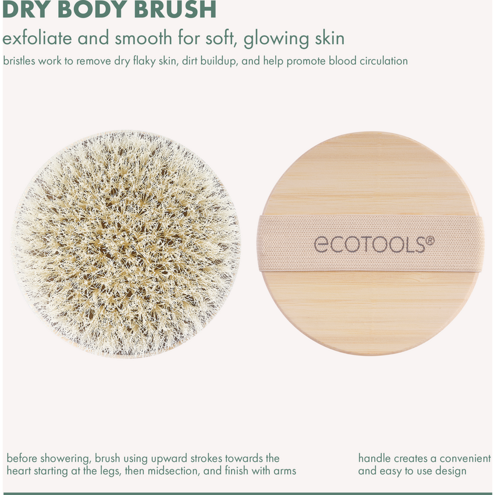 100% Vegan Dry Brushing Body Brush Set - Firm Bristles Dry Scrub Brushes  for Face Exfoliating Cleansing & Lymphatic Drainage Premium Skin Beauty  Brush with Handle + Face Brush + Shower Gloves Firm Vegan