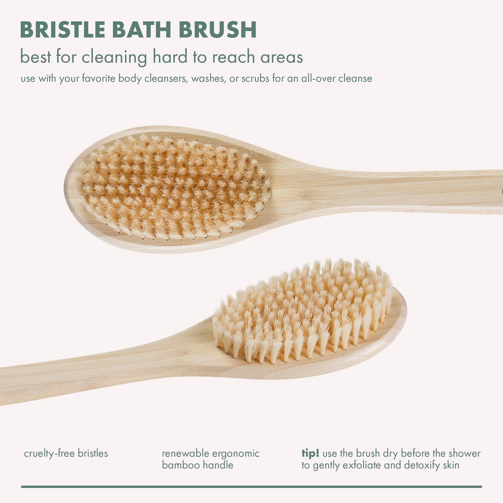 Long Handle Bath Bristle Brush