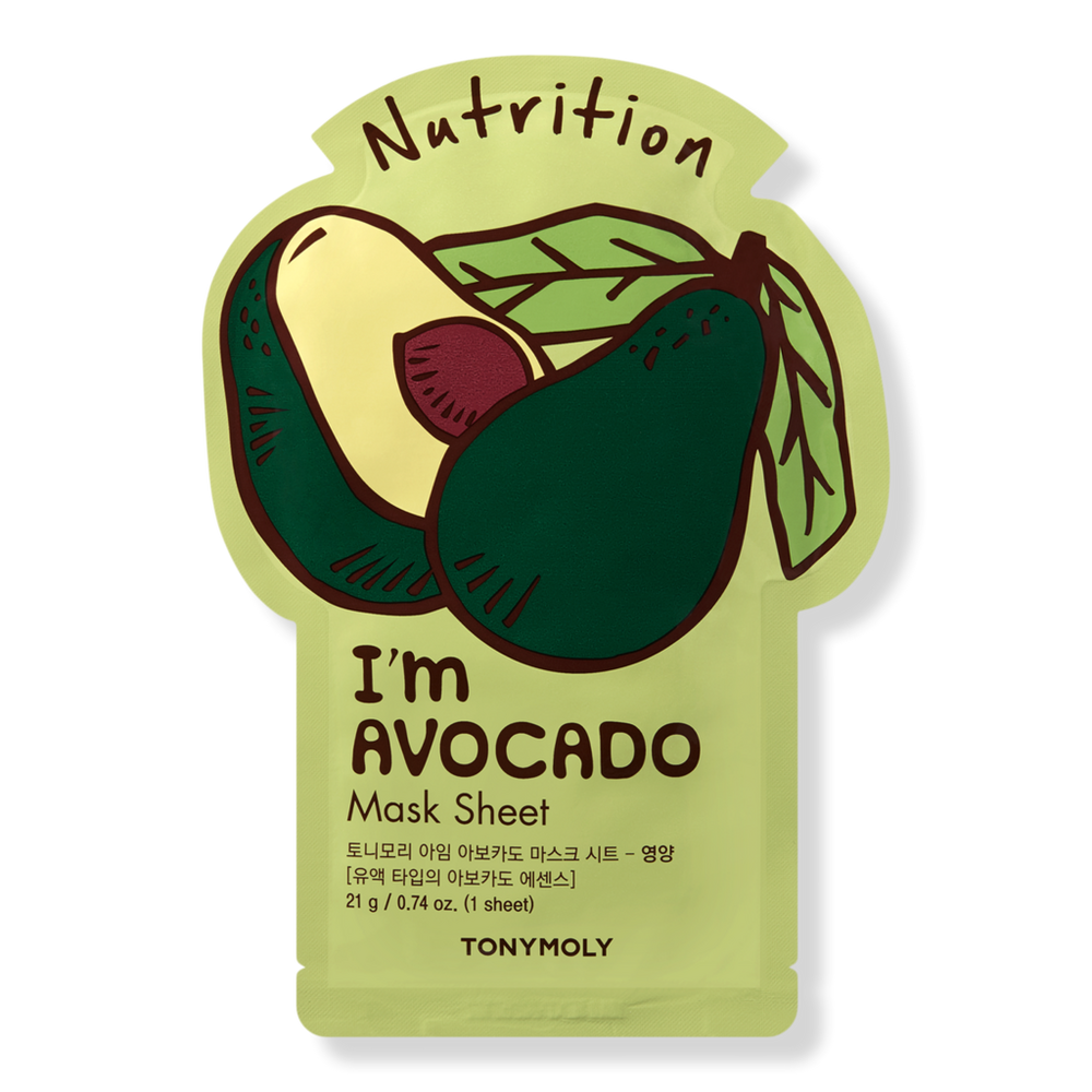 Tonymoly I Am Sheet Mask - Avocado