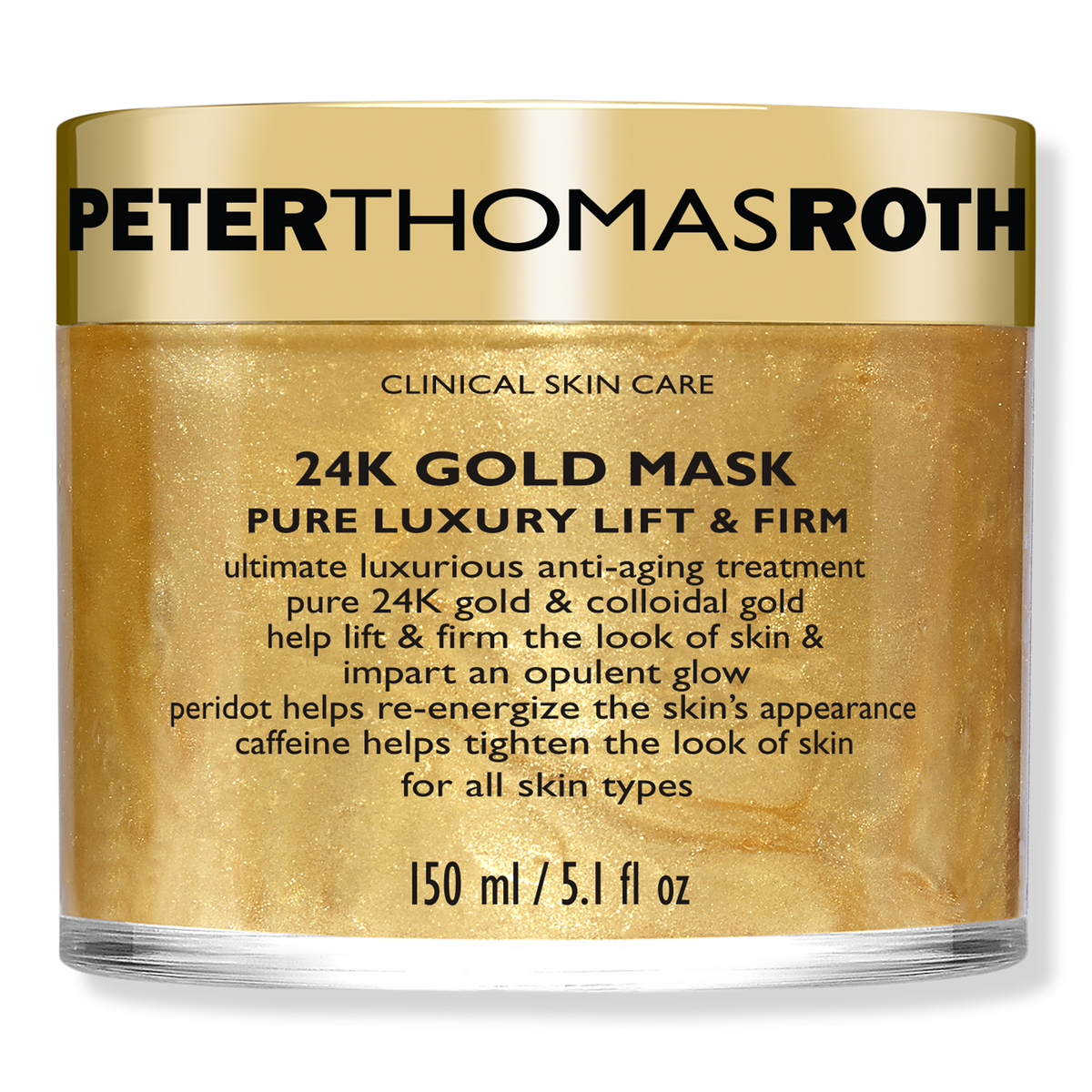 24K Gold Mask Pure Luxury Lift Firm