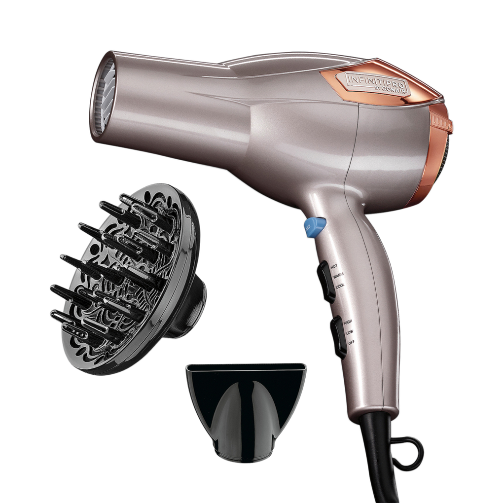 InfinitiPro by Conair Lightweight Rose Gold 1875 Watt Hair Dryer