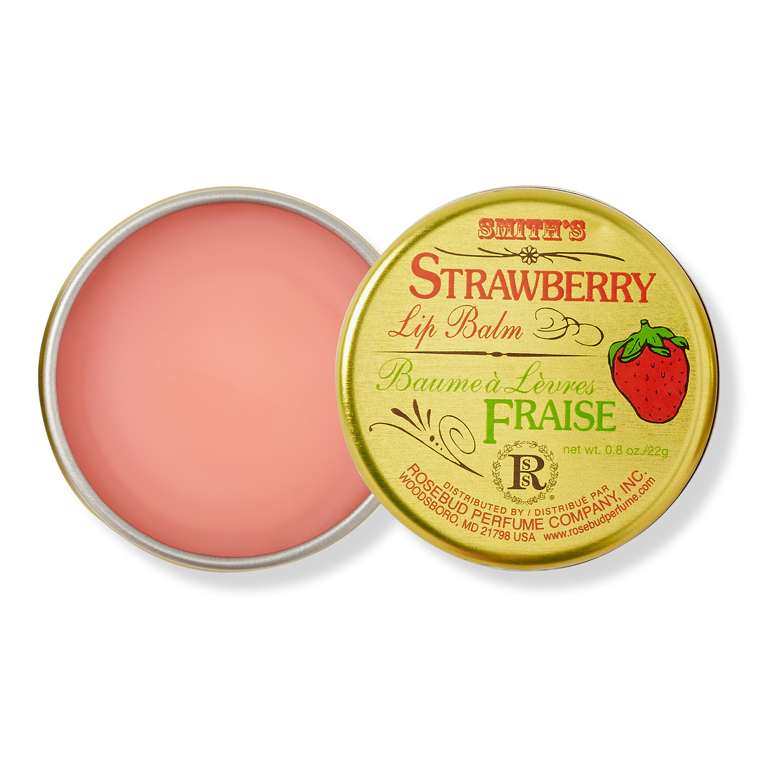 Rosebud Perfume Co. Smith's Strawberry Lip Balm Tin #1