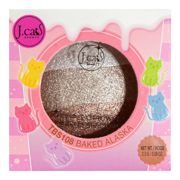 J.Cat Beauty Triple Crown Baked Eyeshadow #2
