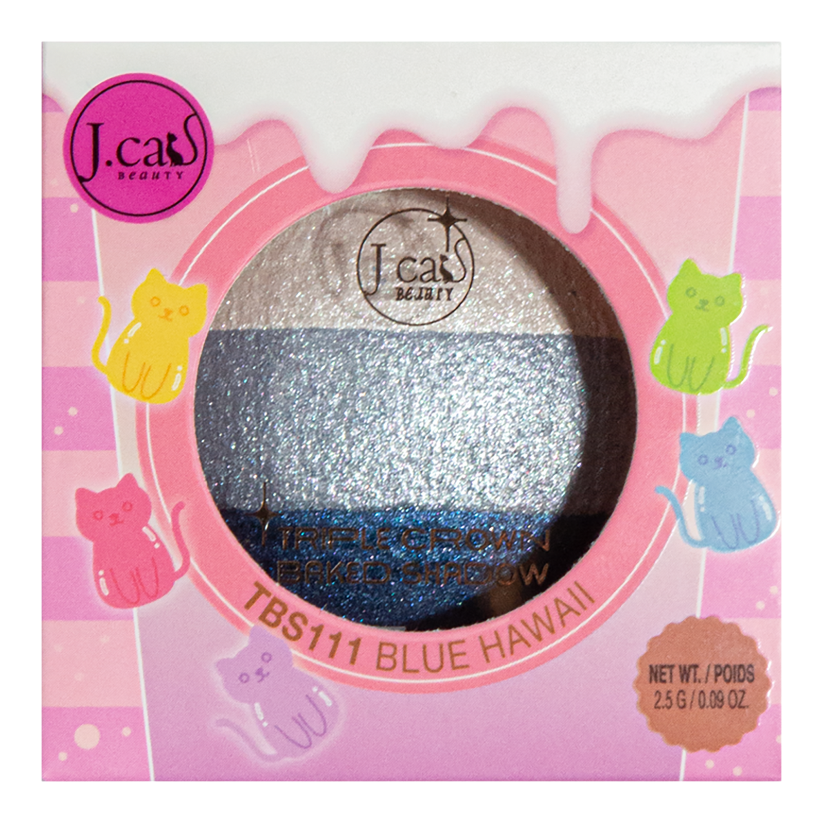 Triple Crown Baked Eyeshadow - Blue Hawaii