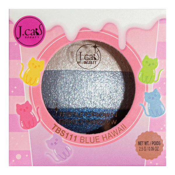 J.Cat Beauty Triple Crown Baked Eyeshadow #2