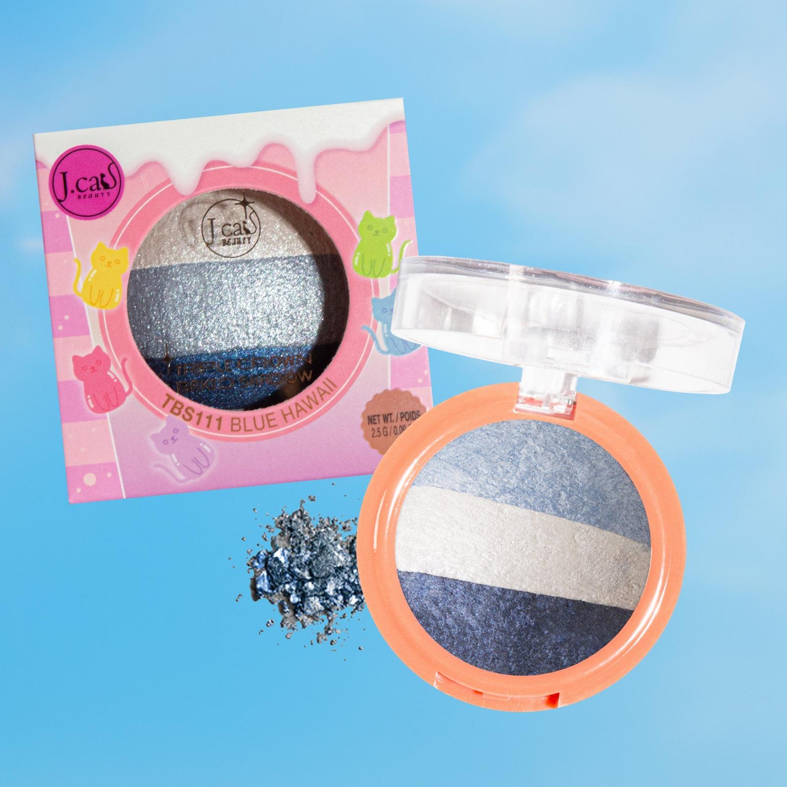 Triple Crown Baked Eyeshadow - Blue Hawaii