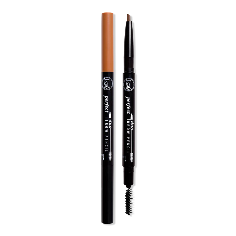 J.cat Beauty Perfect Brow Duo Pencil - Nutmeg In Brown