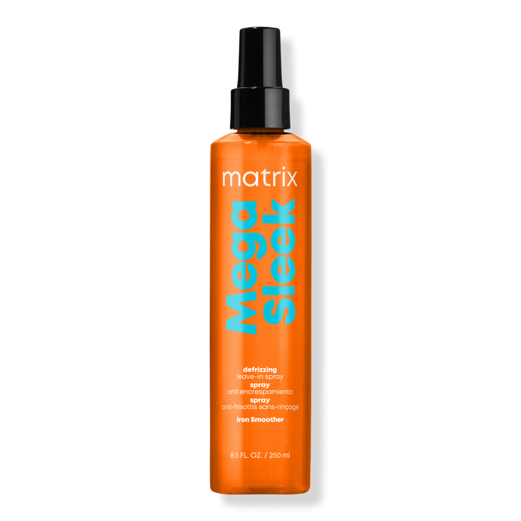 Mega Sleek Iron Smoother Defrizzing Leave-In Conditioner Spray - Matrix