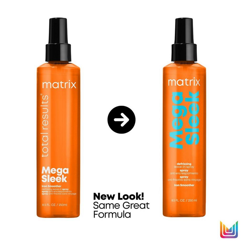 Mega Sleek Iron Smoother Defrizzing Leave-In Conditioner Spray