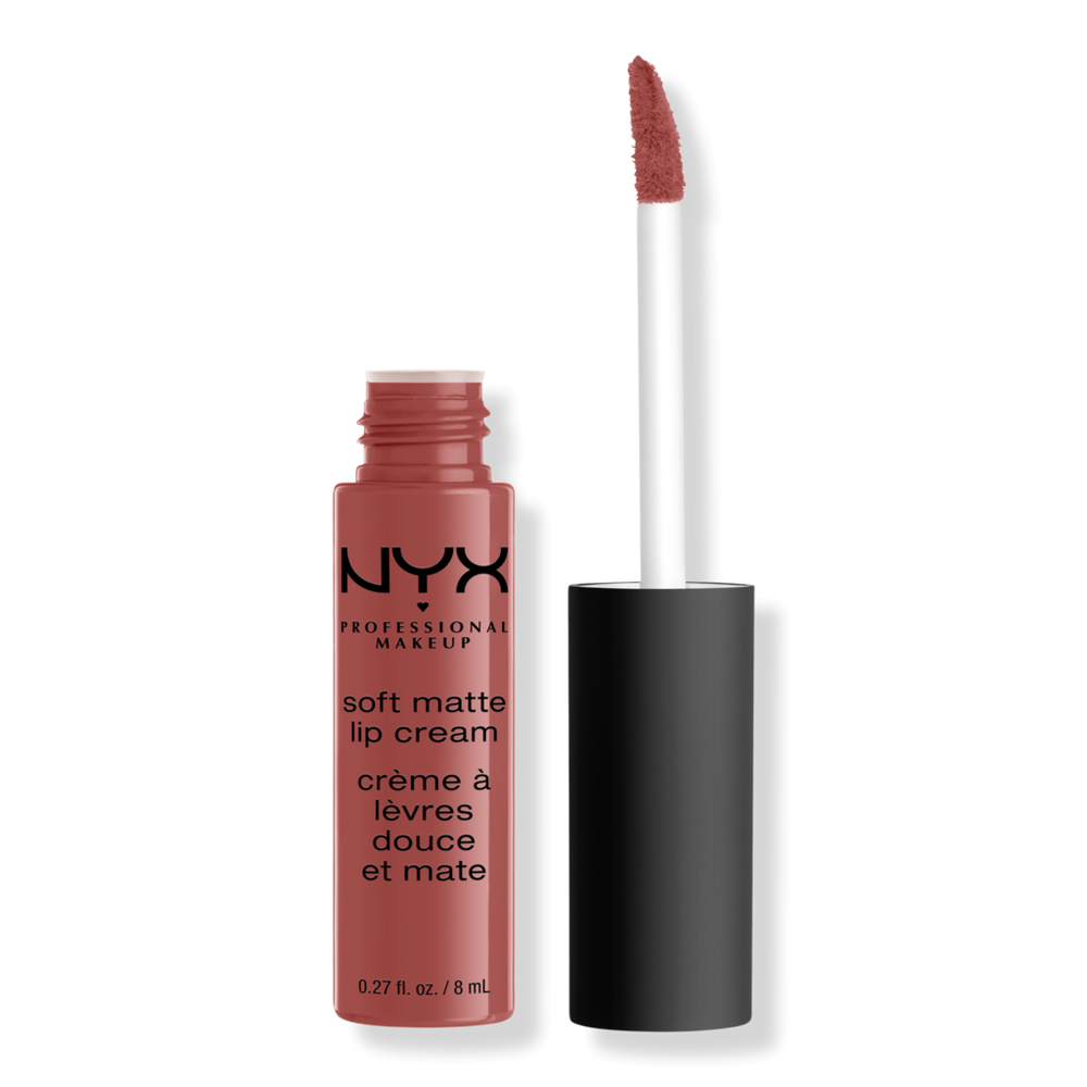 Nyx Professional Makeup Soft Matte Lip Cream Lightweight Liquid Lipstick - Rome
