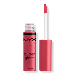 NYX Professional Makeup Butter Gloss Non-Sticky Lip Gloss - Strawberry Cheesecake