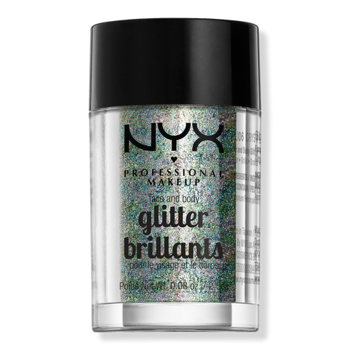 宇崎月　GLITTER＆GLAMOROUS　リペイント NYX Professional Makeup - Crystal Vegan Loose Face and Body