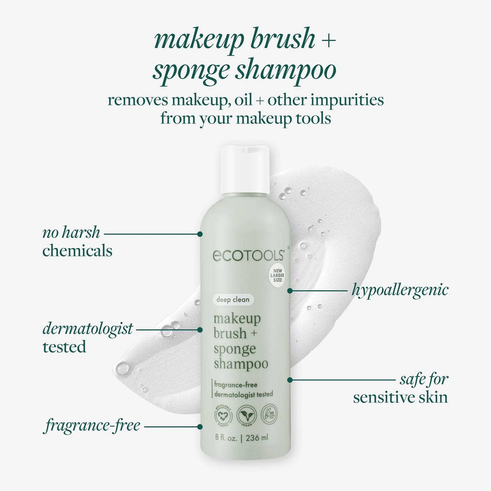 Makeup Brush + Sponge Shampoo